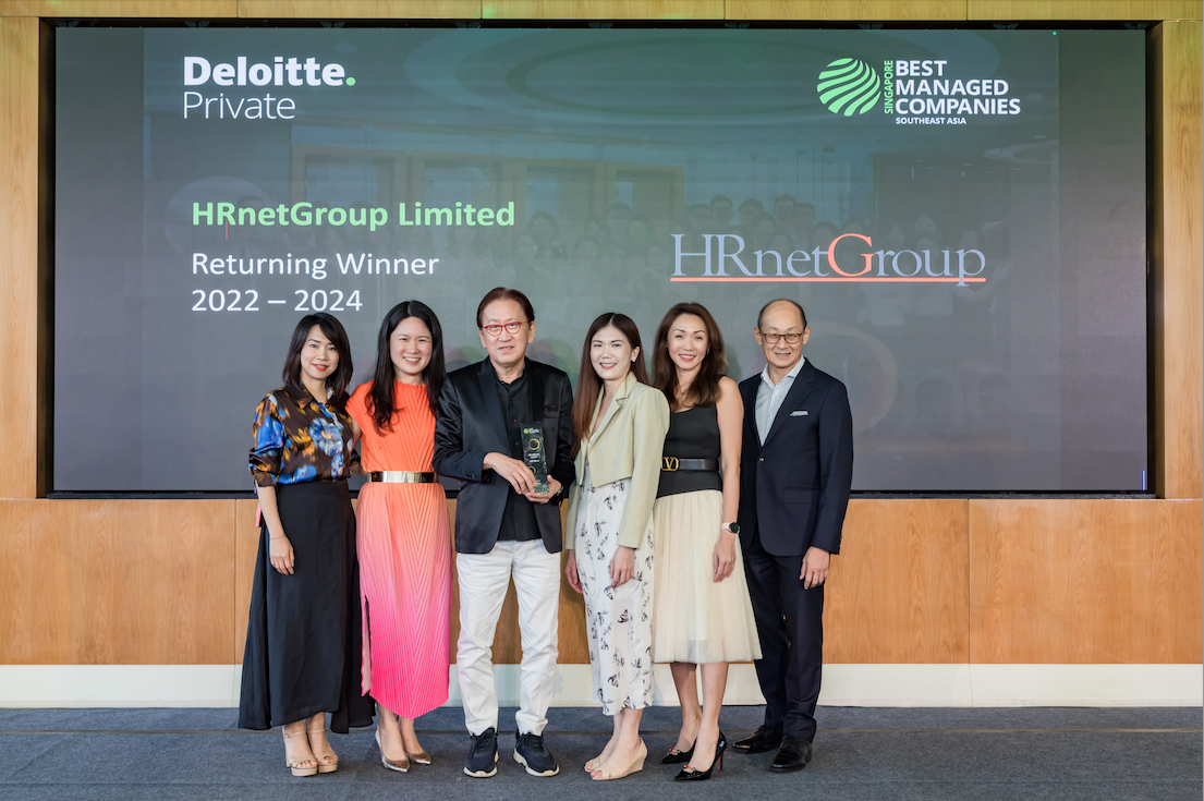 HRnetGroup Receives 2024 Best Managed Companies Award by Deloitte for Third Consecutive Year